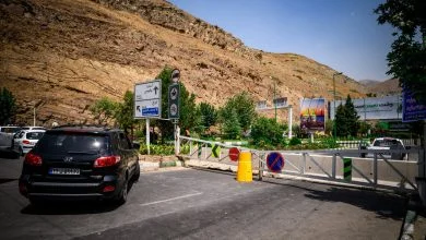 جاده چالوس بسته شد