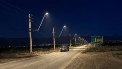 روشنایی جاده نجم‌آباد _ نظرآباد بهره‌برداری شد