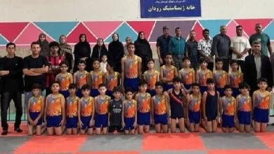 برگزاری جشنواره مسابقات مینی ترامپولین در رودان