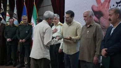 تجلیل از رزمندگان دفاع مقدس در ۱۰ شهرستان استان بوشهر تجلیل از رزمندگان دفاع مقدس در ۱۰ شهرستان استان بوشهر