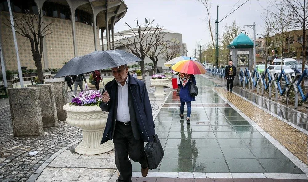 هشدار هواشناسی برای ۱۹ استان | بارش باران تا اواسط هفته