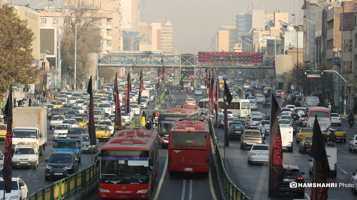 تهران در صدر مناطق آلوده ایران | تمرکز پاکی هوا در نیمه شرقی کشور